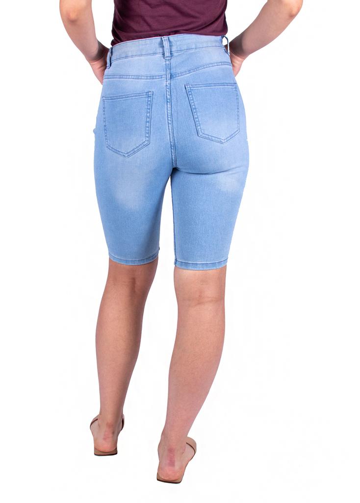 Krótkie Spodenki Damskie Jeansowe Bermudy Firi Plus Size 46 3Xl
