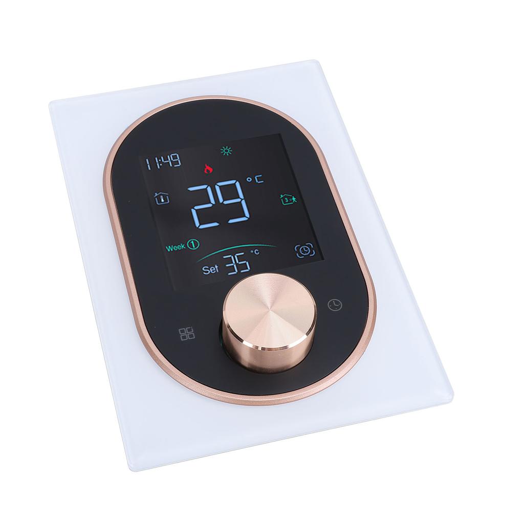 Smart Color Thermostat APP Programmable Touchscreen Knob Control Smart Temperature Controller AC