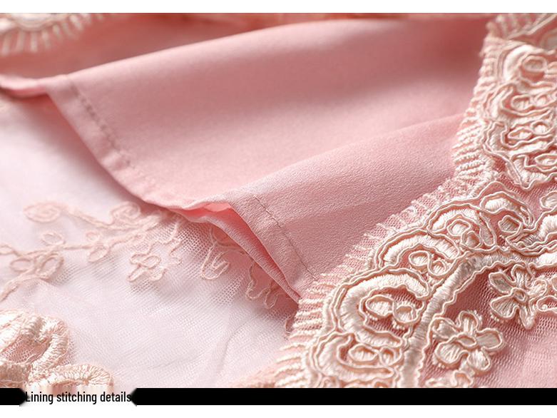 Vielseitiges Jugendliches Feen-Stickspitzenkleid - Übergröße, Neu Herbst/Frühling