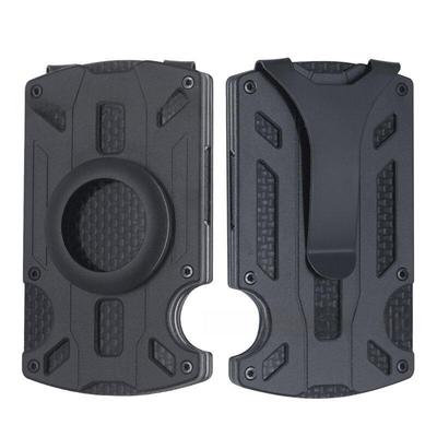 Aluminiumlegering RFID Anti-Diefstal Ultradunne Kaarthouder met AirTag voor Mannen