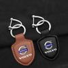 Leder Autoschlüsselanhänger Schlüsselring Anhänger Lanyard Geschenke Für R Design XC90 XC60 S60 V40 XC40 V60 S40 XC70 C30 C40 S70 Zubehör