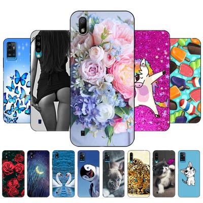 Pentru ZTE Blade A7 2019 2020 Husă Husă din spate pentru telefon pentru ZTE Blade A71 Husă pentru ZTE Blade A7s 2020 Husă moale A 7 S 71 carcasă neagră din tpu