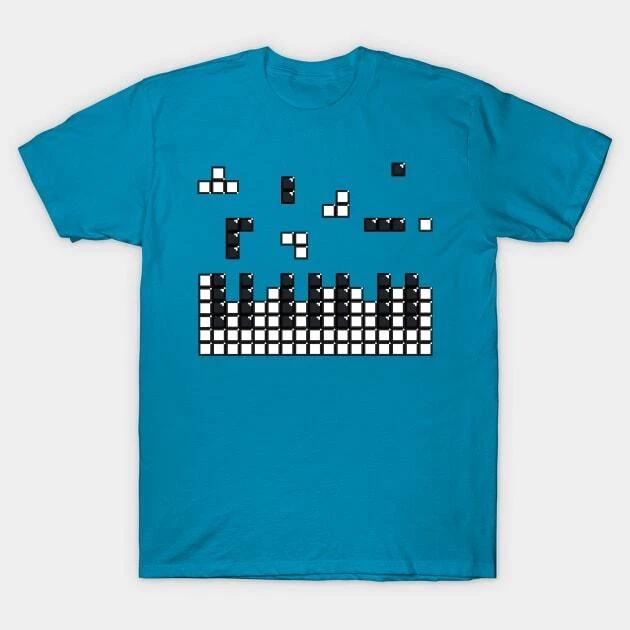 Piano Tetris Made in Australia T-Shirt L