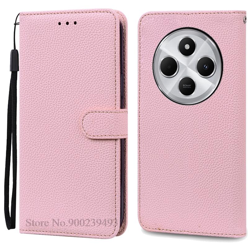 For Poco C75 Case Luxury Leather Flip Wallet Case For Poco C75 Case Xiaomi Poco C75 C 75 Case Silicone Book Cover Coque Fundas