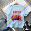 1pcs Boys 100% Cotton Tee Summer Cartoon Fashion T-shirt Student Short-sleeveds Astronaut Print Tops Childrens Round Neck Tshirt