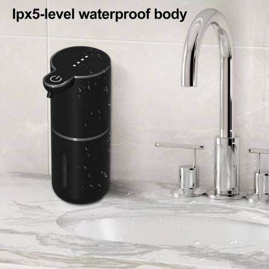 Yousheng Automatic Soap Dispenser Smart Sensor USB-C Rechargeable 4 Foam Settings Waterproof Electric Soap Dispenser