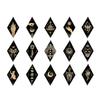 Boho Moon-Phases Wall Hanging Decor Minimalists Wood Wall Pendant with Hanging Hook for Bedroom Living-Room Decorations