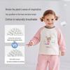 Raby Kids' Unisex Casual Sports Sweatshirt & Pants Set