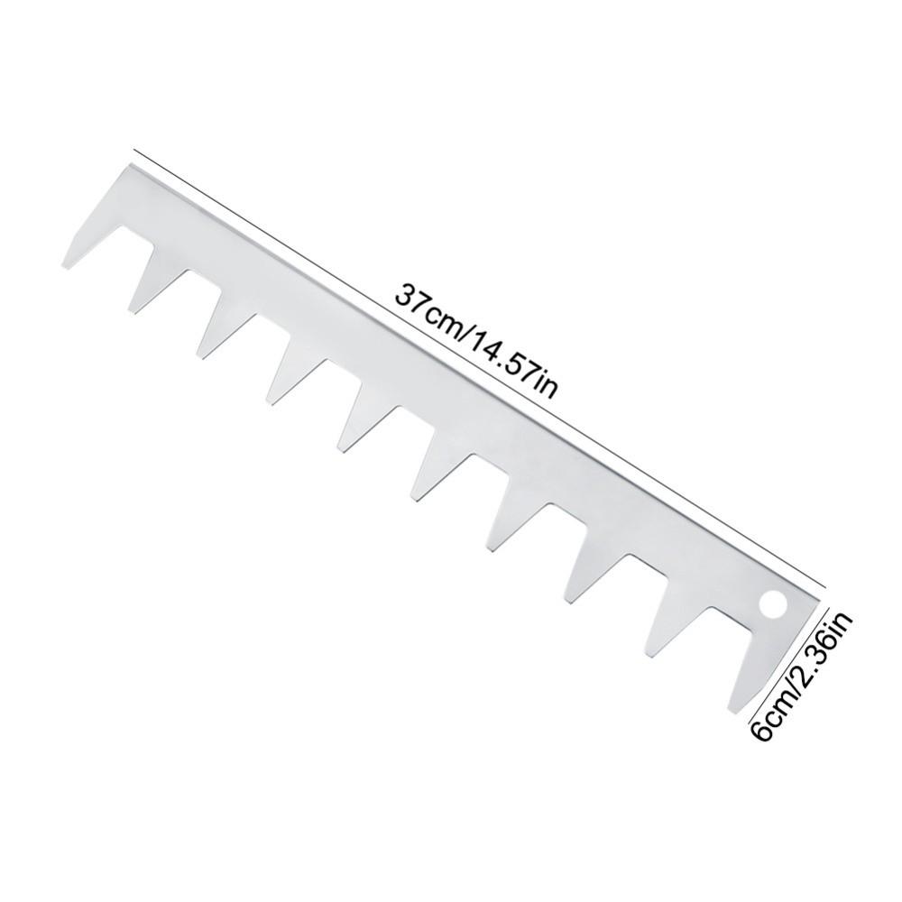 Silver Beehive Frame Spacer Durable Stainless Steel Strip Beehive Frame Strip  Apiary Management