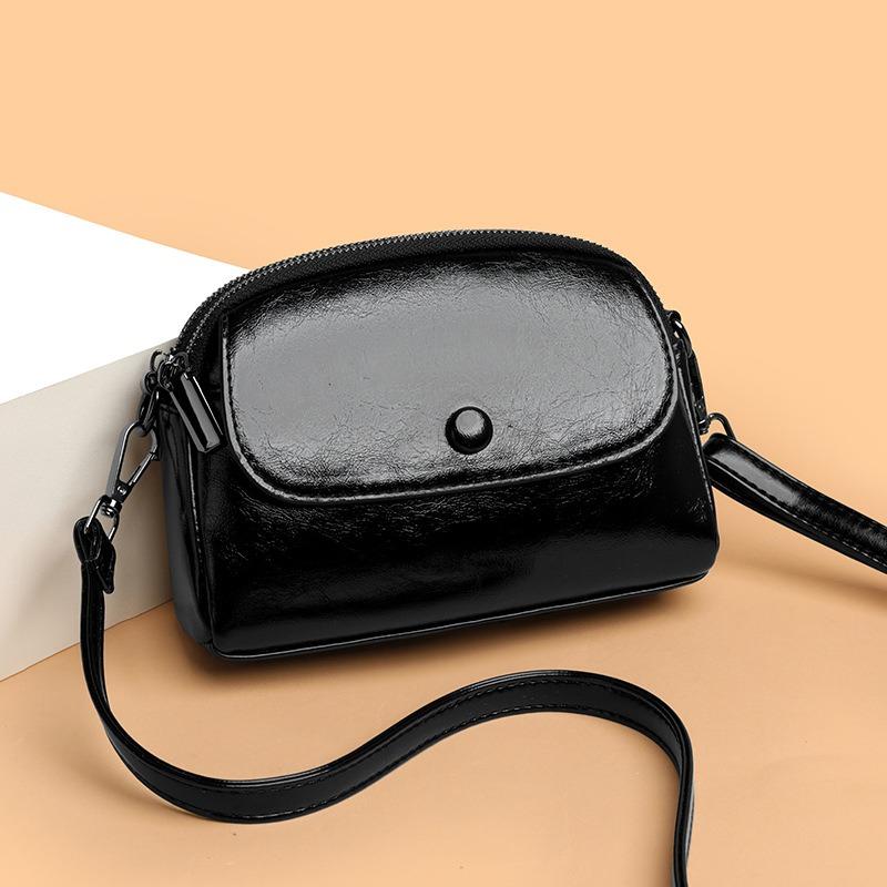 New popular messenger bag simple and versatile women's bag texture elegant and tender small square bag shoulder bag batch