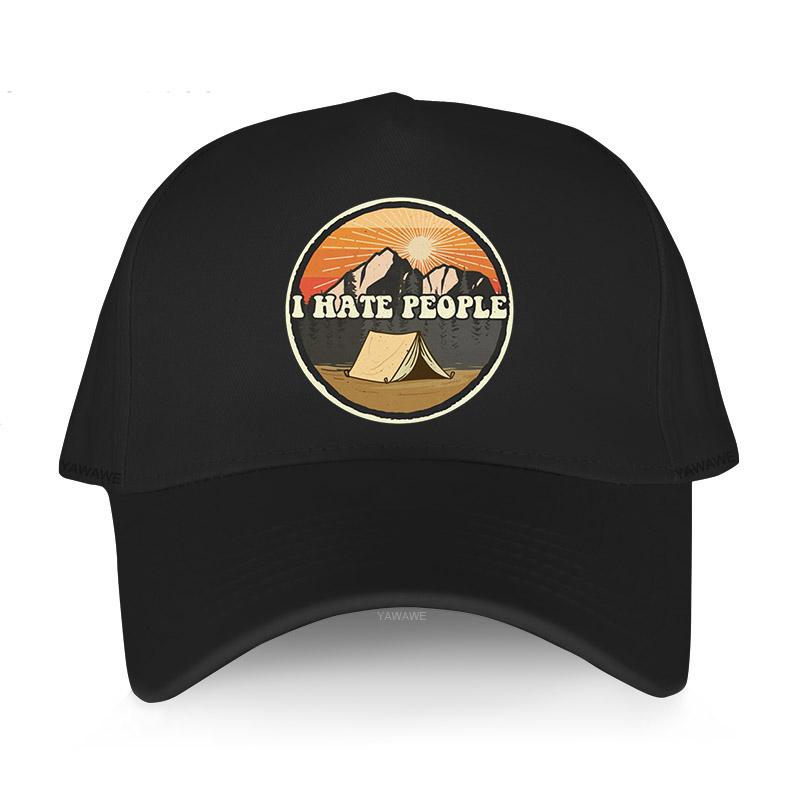 

Luxury Hats Unisex s golf Snapback Vintage I Hate People Hat Cotton Love Camping Baseball Caps Leisure Mountain Hiking cap