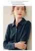2024 Autumn/Winter Women's Slimming Cashmere Polo Collar Knit Cardigan