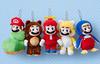 Super Mario Power-Up Mascot Ball Chain Plush Toy, Cat Mario, Nintendo TOKYO Exclusive