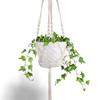Indoor Macrame Hooks Flower Pot Holder Hanging Basket Garden Hanging Rope Plant Hanger
