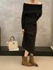 French pointed head polished color inner fold thin short boots women's autumn and winter new retro pleated stacked short bare boots