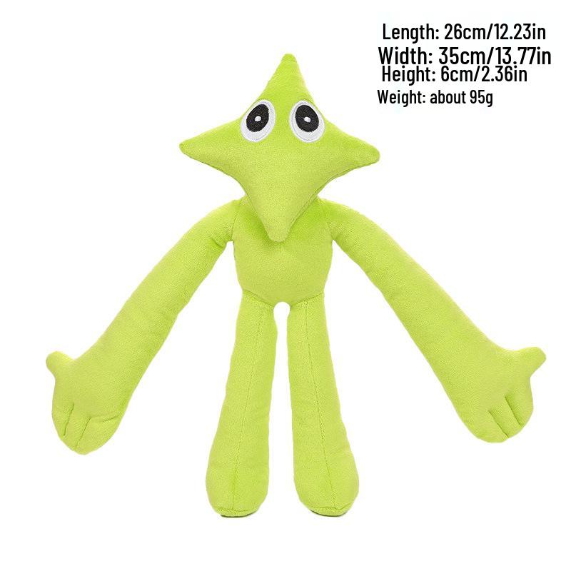 Rainbow Friends Blue Plush Doll Toy