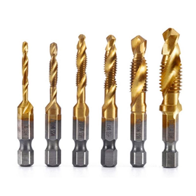 Professional 6PC Composite Ribbon Tool Kit With Hexagonal Handle Corrosion Resistant High Fast Steel For Crafting Tasks
