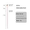 Cloud Porcelain Stippling Blush & Highlight Brush – Angled Round Head with Half-Fan Design