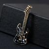 Stylish Pin Brooch of Guitar Model Sweater Accessories Wedding Banquet Jewelry