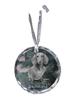Dachshund - Crystal Bauble with a Photo, Dog Photo In Crystal, Personalized Christmas Tree Ornament by Brand