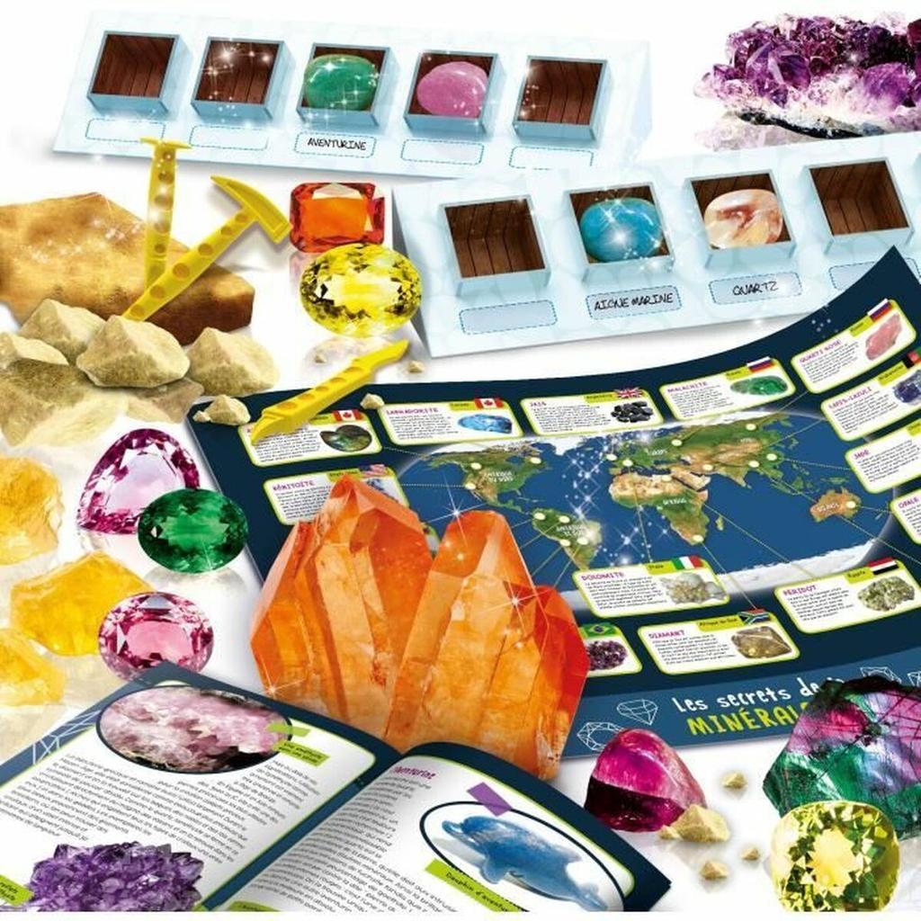Wissenschaftsspiel Lisciani Giochi Mineralogie-Set (FR)