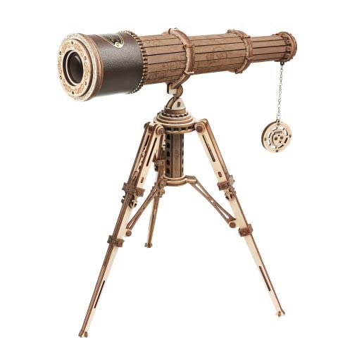 

Tsukurundesu® 3D Wooden Puzzle Ornament Series (Telescope) with Japanese Instructions