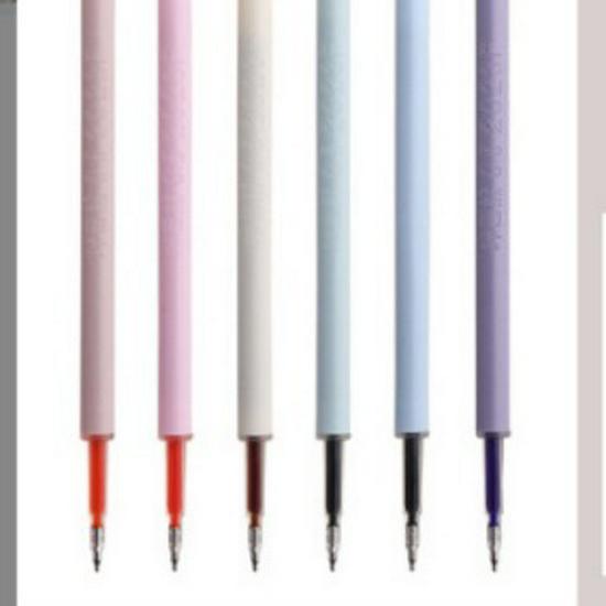 Набор гелевых ручек Kaba Bear Morandi - японские высококачественные цветные маркеры с кнопочным механизмом 0.5mm