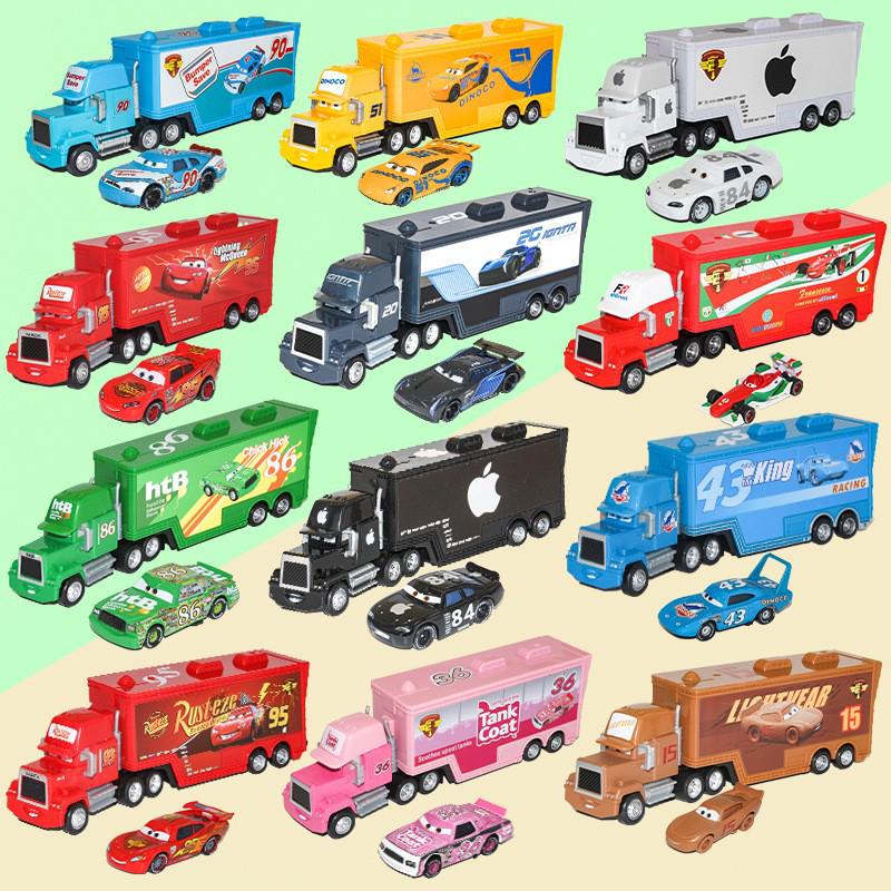Cars Mack Truck & McQueen Road Rager Alloy Toy Set - 36-Piece Collection