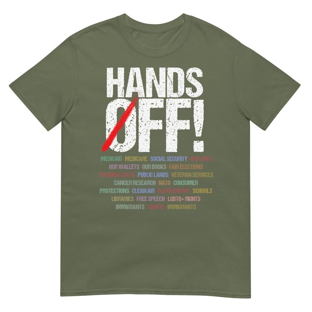 Hands Off Protest TShirt