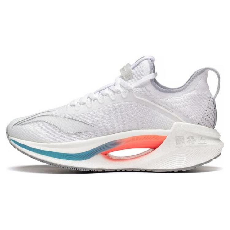 New LiNing Jueying Essential Reflective Lightweight Low Top Running Shoes Women's White ARRS008-2