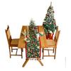 Premium Christmas Table Runner Festive Dining Table Cloth Long Decorative Tea Table Cover
