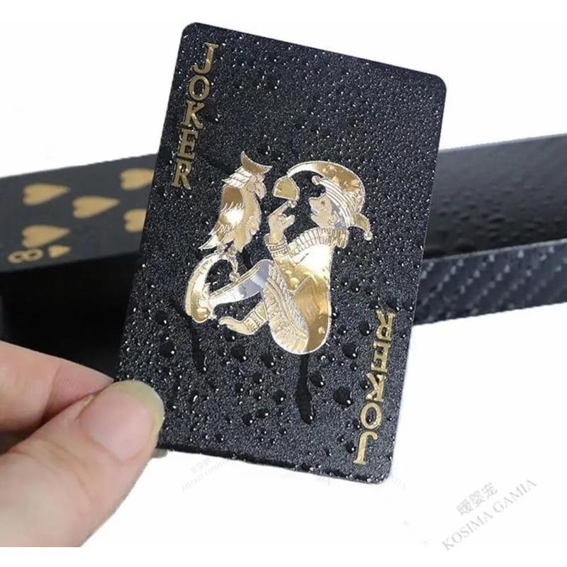 Magic Pack Poker Suit Multiple Styles Colorful Playing Card Game Card Group Waterproof Board Game Gift Collection Smooth Durable