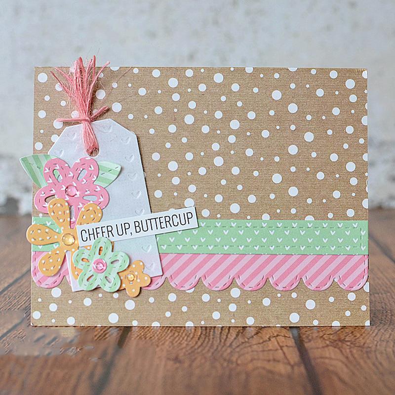 13PCS Flowers Metal Cutting Dies Stencils Scrapbook Photo Album Paper Card  Craft Embossing Die