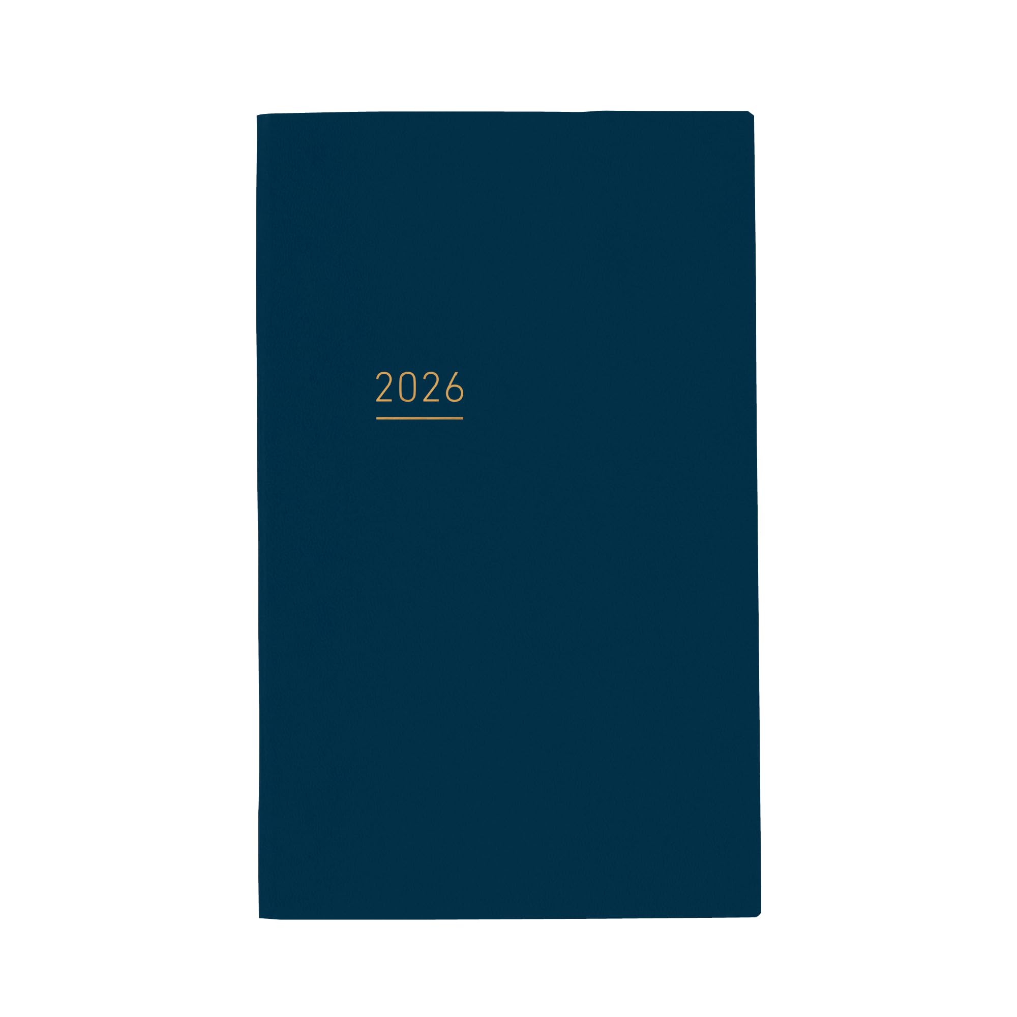 

Kokuyo Jibun Techo Lite 2026 A5 December 2025 Start Monthly/Weekly Planner, Slim, Navy, Ni-JL1DB-26,