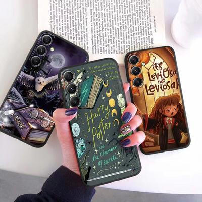 Magische Cartoon-Handyhülle für iPhone Samsung A55 S24 FE S25 M35 A16 Xiaomi Redmi Note 13Pro 14C Huawei Honor Realme Stoßfeste, kratzfeste, matte Hülle