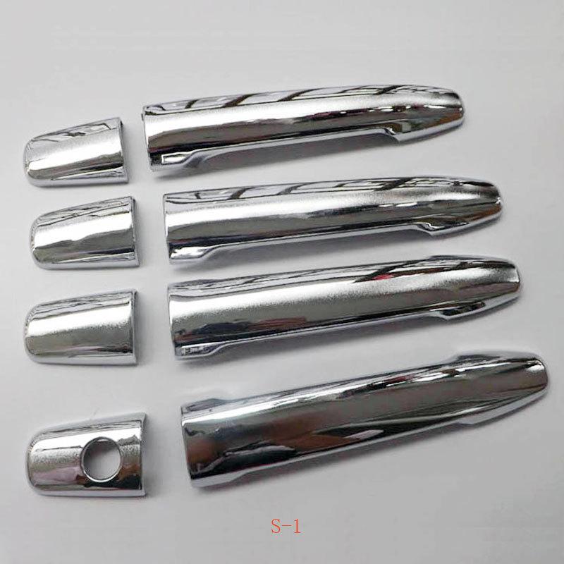 Door Handle Cover for Citroen C-Crosser C Crosser ABS Plastic Chrome Decoration Car Styling Stickers Auto Accessories 8 Pcs