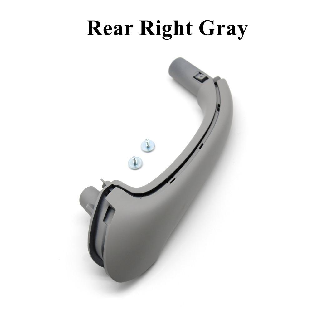 

Черный, бежевый, серый автомобиль, передняя и задняя внутренняя внутренняя дверь, чехлы для переноски, отделка ручек для Mercedes Benz W203 C-Class Rear Gray Right