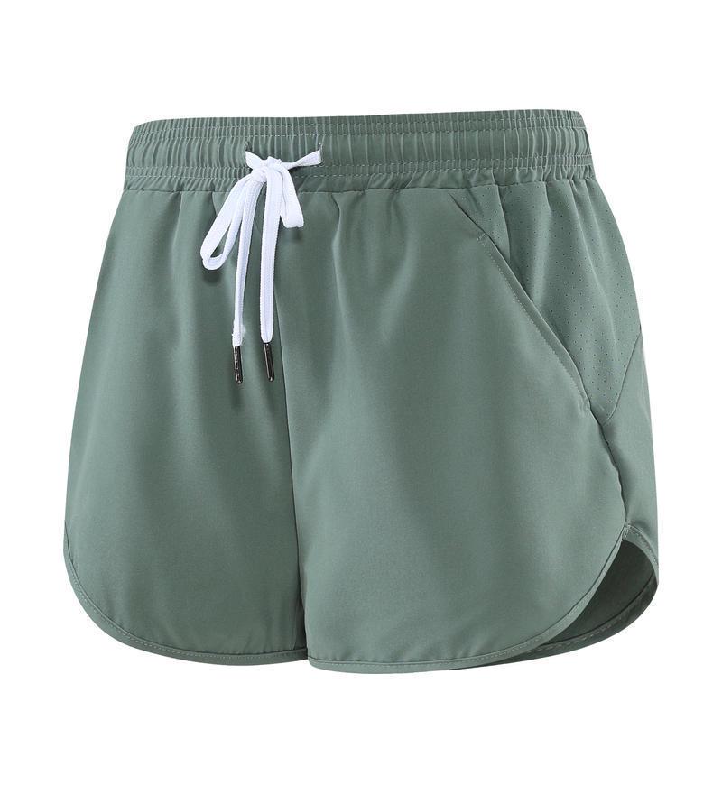 

Double-Layer High-Waisted Quick-Dry Running Shorts - Summer Breathable Fitness & Outdoor Wear S