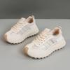 HY2525 little white shoes women's tide shoes summer and autumn mesh breathable women's shoes versatile student shoes leisure sports thick sole