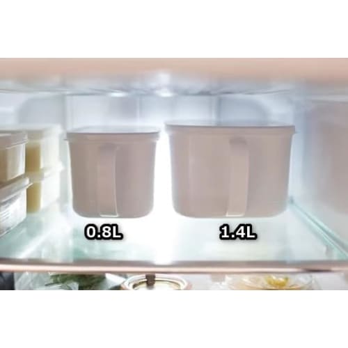 Miso Pot, Miso Storage Container (1.4L Capacity), Airtight Storage Container, Seasoning Pot [Made in Japan]