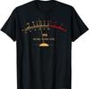 Funny Vintage Volume Meter Unisexs T Shirt Unisex Cotton Tee Summer Spring Novelty Oversized Humor Streetwear Engineer Lovers Gifts