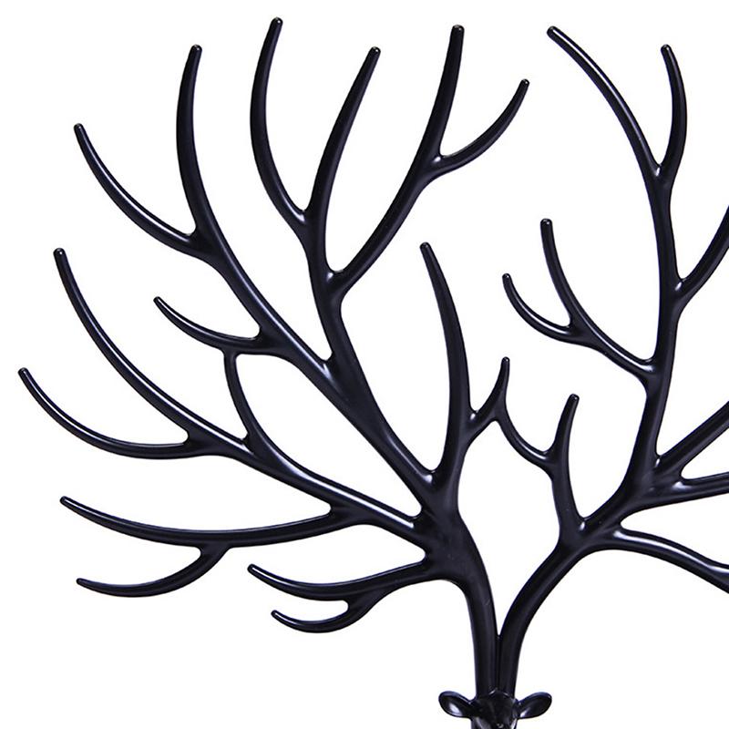 Hirsch Schmuckständer Ohrringe Halskette Ring Anhänger Armband Displayständer Tablett Baum