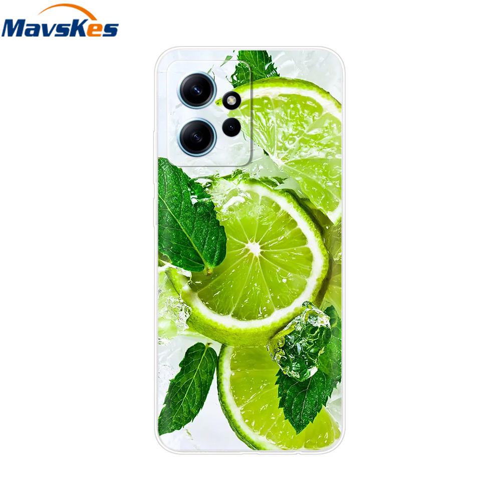 For Redmi Note 12 4G Case Note12 Pro TPU Silicone Shockproof Clear Phone Covers For Xiaomi Redmi Note 12 Pro Note12 Soft Fundas