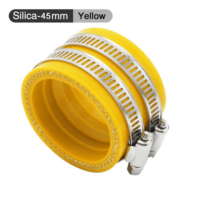 35mm 40 Mm 45mm High Pressure Silicone Motorcycle Carburetor Intake Air Filter Interface Adapter for PE PWK PWM FCR Carburetor