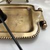 Imported Brass Storage Plate Carved Aromatherapy Organizer Palace Ornament Snack Tray Vintage Dish Decorative Serving Plate