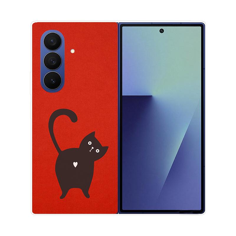 

Чохол Для Samsung Galaxy Z Fold 7 Прозорий Жорсткий Складаний Люксовий Розписний Для Samsung Galaxy Z Fold7 Прозора Кришка ZFold 7 Fundas Galaxy Z Fold7