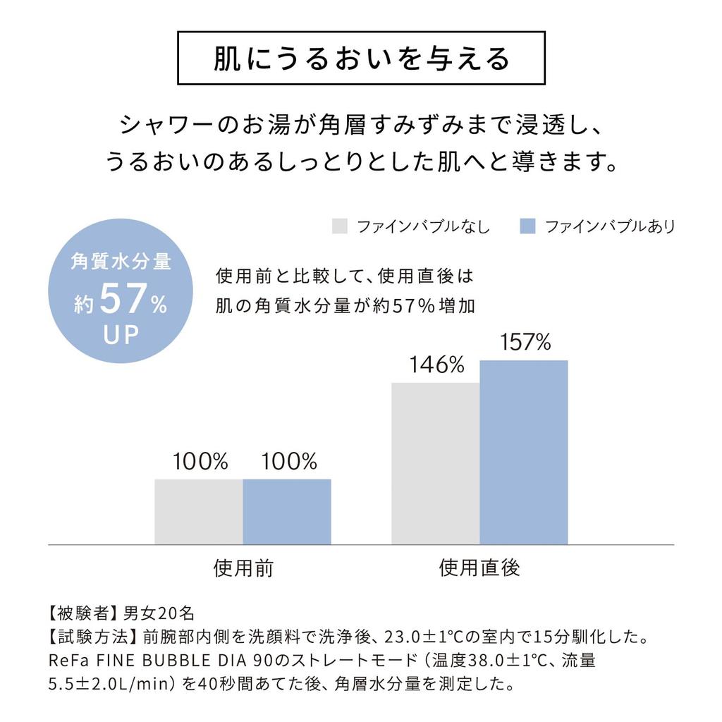 FINE BUBBLE DIA 90 Silver New modelReFa