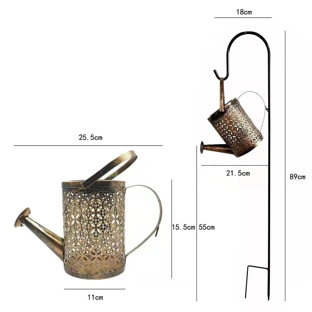 Lights Hollowed Out Waterproof Lawn Lights Solar Outdoor Lights Lawn Lights Star Kettle Lamp