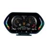 OBD2 Gauge Display 360 Degree Split Bracket Multifunctional Car Head Up Display OBD+GPS Smart Gauge for Most Vehicles