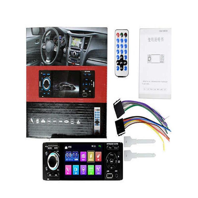 4.1" Capacitive Touchscreen Car Radio Audio Bluetooth Autoradio Stereo MP5 MP4 USB MP3    1 Din In Dash